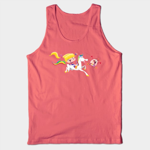 Rainbow Brite Tank Top by Xander13